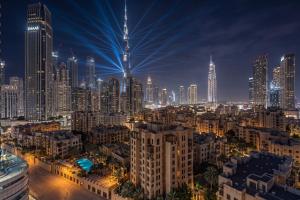 Bright Corner Home with Full Burj View