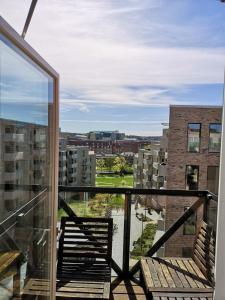 Penthouse with 3 rooms and 2 balconies in Aarhus C