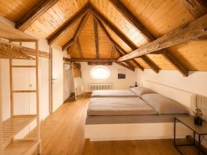 Historic penthouse loft with fortress view
