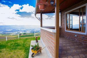 Cabaña en Latacunga con vista al Cotopaxi