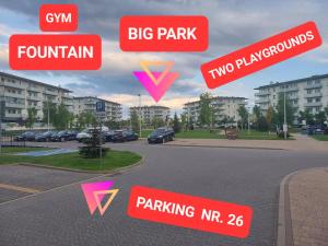 Apartament ,, CHOPINA PARK ,, Prywatny parking - Klimatyzacja - Konsola Playstation 4