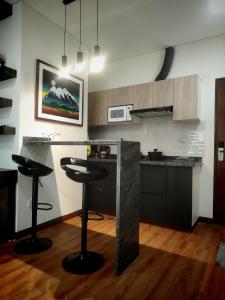 Romántico y elegante estudio monoambiente