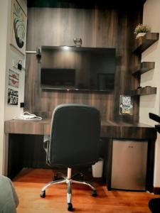 Romántico y elegante estudio monoambiente