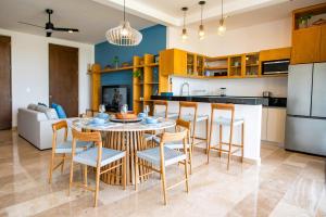 2BR beach Condo with 5 stars amenities in Telchac