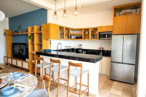 2BR beach Condo with 5 stars amenities in Telchac