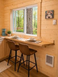 Tiny Home Retreat at Mt Rainier with Hot Tub & Sauna