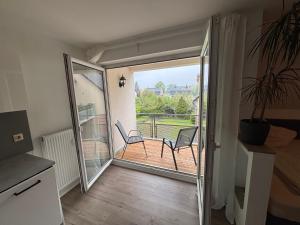 Neue 45 QM Eigentumswohnung, Balkon, Tiefgarage