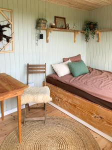 Shepherds Hut With Lake View In Ollerup