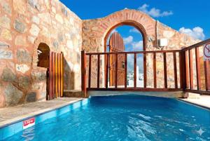 Elounda Monastiri Cretan sea view house with pool
