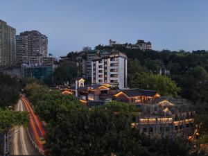충칭 / 중경 SFEEL设计师酒店 Designer Hotel重庆解放碑七星岗地铁站店 호텔 객실
