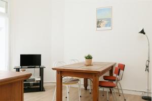 Appartement avec balconnet et vue mer