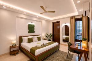 The Park Retreat by The Blue Kite, Fully Serviced Stylish 3BHK Apartment in Green Park near Deer Park & Hauz Khas Village