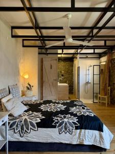 Artistic Stone Loft by the Port