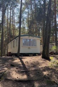 Domki holenderskie przy plaży Nad Zalewem