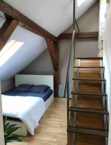 Attic apartment in heart of Obernai