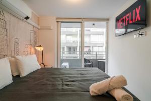HOM I WiFi, AA, Gym, Lavanderia, Metro Parque Almagro