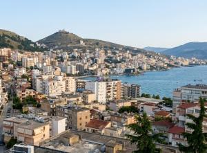 Sarande Balcony view
