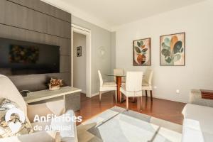 Apto 300m Beira-Mar Norte com Garagem FD1852
