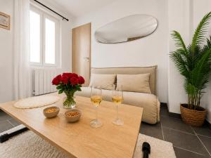T2 cosy au cœur du centre, idéal pour 2 voyageurs