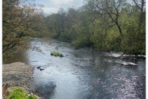Riverside Retreats Shepherds Hut in Newtown Wales