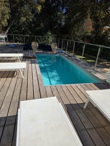 Esprit Villa - Appart luxe jardin et piscine 300m plage