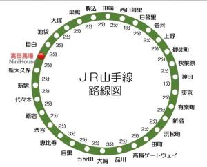 Takadanobaba JR線XY