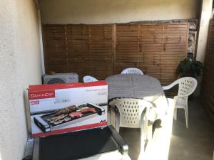 Maison intégrale avec garage et 2 terrasses
