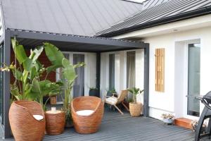 Apartmán so záhradnou plážou