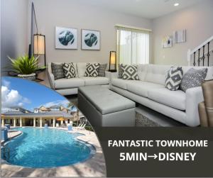 Lovely Townhome 5min→Disneyworld | Resort style - 156
