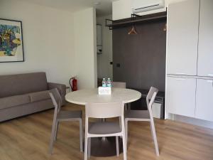 In a residence, air-conditioned, large outdoor space