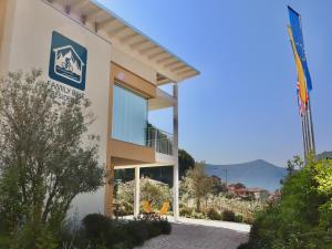 In a residence, air-conditioned, large outdoor space