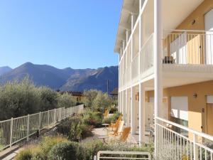 In a residence, air-conditioned, large outdoor space