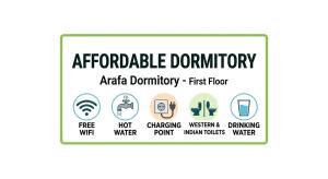 Affordable Dormitory first floor