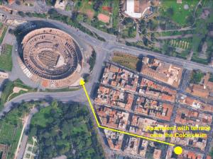 Apartment with Terrace Colosseum