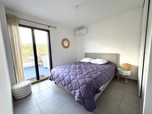 Appartement Plage Agosta vue maquis