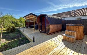 Awesome Home In Ebeltoft With Sauna