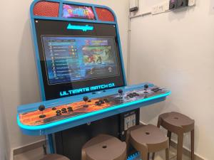 Melaka Hideaway Villa 24-48pax like Apartment-Style, Arcade Games, KTV, BBQ next to JONKER WALK