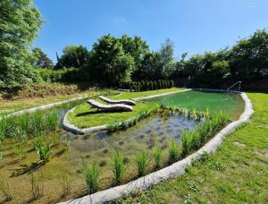 Ferienwohnung am See Dillich - Schwimmteich - Eigener Garten - Ruhige Lage - Hunde willkommen