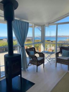 Wooden House With Panoramic View Of Ebeltoft Bay