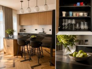 Stylish City Center Apartment with Parking
