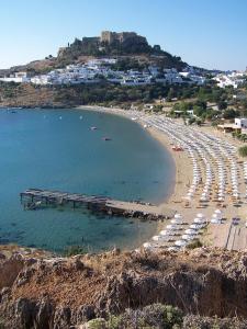 Lindos Panorama Rhodes Greece