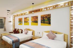 Phòng 4 người Nhìn ra cảnh Núi non (Quadruple Room with Mountain View)