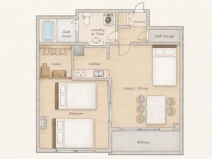 Sleeps 6 Apartment, Direct to Shinjuku & Shibuya, Disney Bus, 24H Supermarket 1min