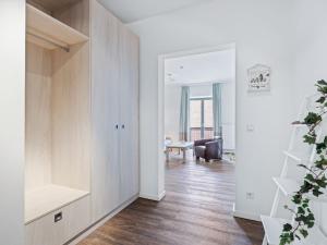 meehrflair Apartment Ohle06 Alter Hafen Wismar mit Balkon im historischen Ohlerich Speicher