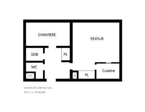 Résidence Chaviere - Appartement pour 4 personnes avec balcon exposé Sud MAE-4604