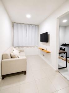 Apartamento completo a 3 minutos da praia