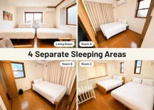 Sleeps 12, 13min to Tokyo Station, 80 sqm Apartment, 6 Double Beds, Separate Sleeping Areas