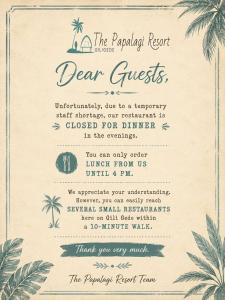The Papalagi Resort