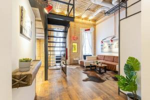 Extremely Unique Industrial Home
