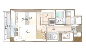 匠の家 Takumi Stay Umeda Osaka Quiet Stylish Japanese Apartment